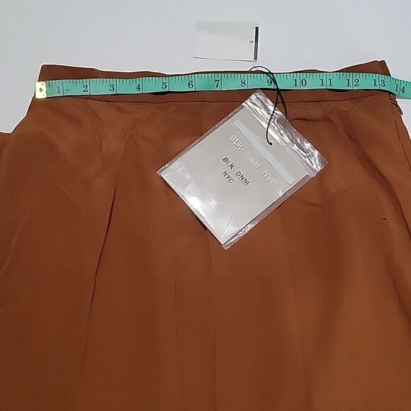 BLK DNM Long Skirt in Cognac - Picture 12 of 12